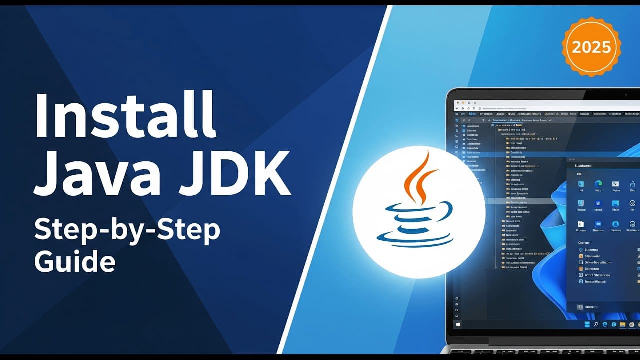 How to Install Java (JDK) on Windows | Step-by-Step Installation Guide 2025